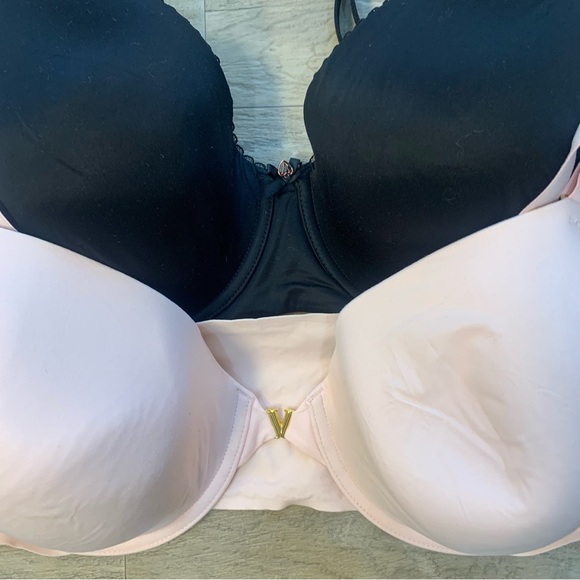 Victoria Secret 2 Bras Lined Demi Perfect Coverage - Picture 13 of 13